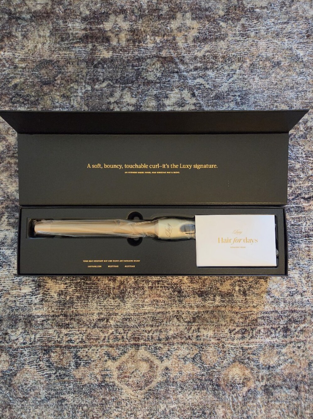 Luxy 1" Signature Curling Wand
